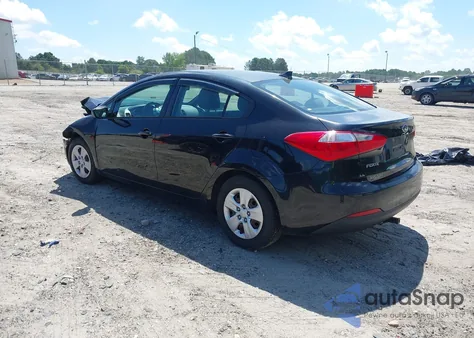 2015 Kia Forte Lx из США, поврежденный, VIN KNAFK4A69F5339380